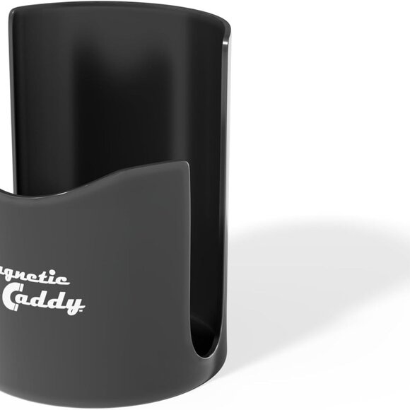 Magnetic Cup Holder - Caddy for Bottles, Glasses, and Cans - Fits on Fridge, Law - Picture 1 of 6